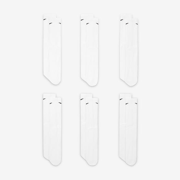 NIKE Nike Everyday Cushioned SX7666-100 SOCKS CREW TRAINING (M)