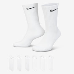 NIKE Nike Everyday Cushioned SX7666-100 SOCKS CREW TRAINING (M)