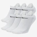 NIKE U NK EVERYDAY CUSH NS 6PR 132 SX7675-100 SOCKS ANKLE TRAINING (M)-1
