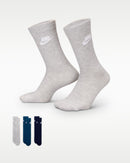 NIKE U NK NSW EVERYDAY ESSENTIAL CR DX5025-912 SOCKS CREW CASUAL (U)-1