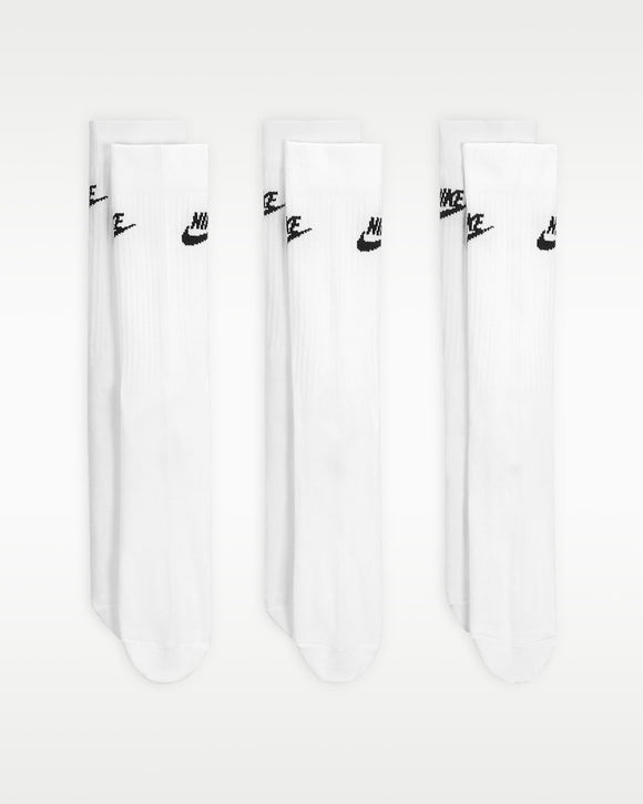 NIKE U NK NSW EVERYDAY ESSENTIAL CR DX5025-100 SOCKS CREW CASUAL (U)