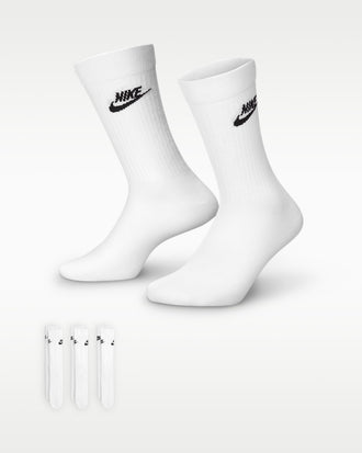 NIKE U NK NSW EVERYDAY ESSENTIAL CR DX5025-100 SOCKS CREW CASUAL (U)