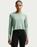 NIKE W NK ZENVY DF LS TOP FTHRWGHT IF2347-006 TOP LONG SLEEVE TRAINING (W)-1