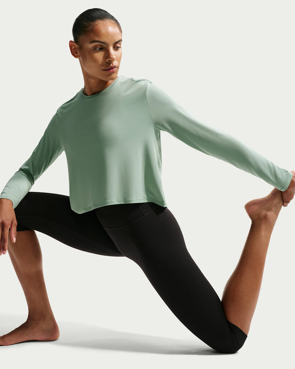 NIKE W NK ZENVY DF LS TOP FTHRWGHT IF2347-006 TOP LONG SLEEVE TRAINING (W)