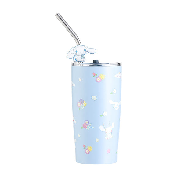 MINISO CINNAMOROLL STEEL TUMBLER WITH STRAW (580ML) 2022241310104 STEEL CUP/COFFEE CUP