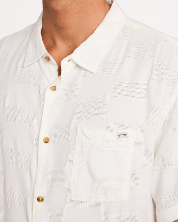 BILLABONG SUNDAYS JACQUARD SS ABYWT00235-OFW SHIRT SHORT SLEEVE (M)
