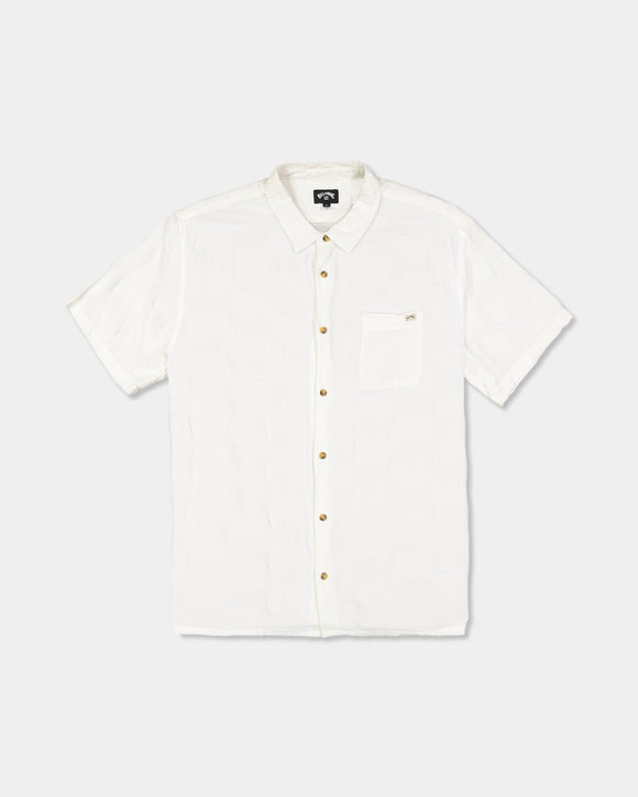 BILLABONG SUNDAYS JACQUARD SS ABYWT00235-OFW SHIRT SHORT SLEEVE (M)