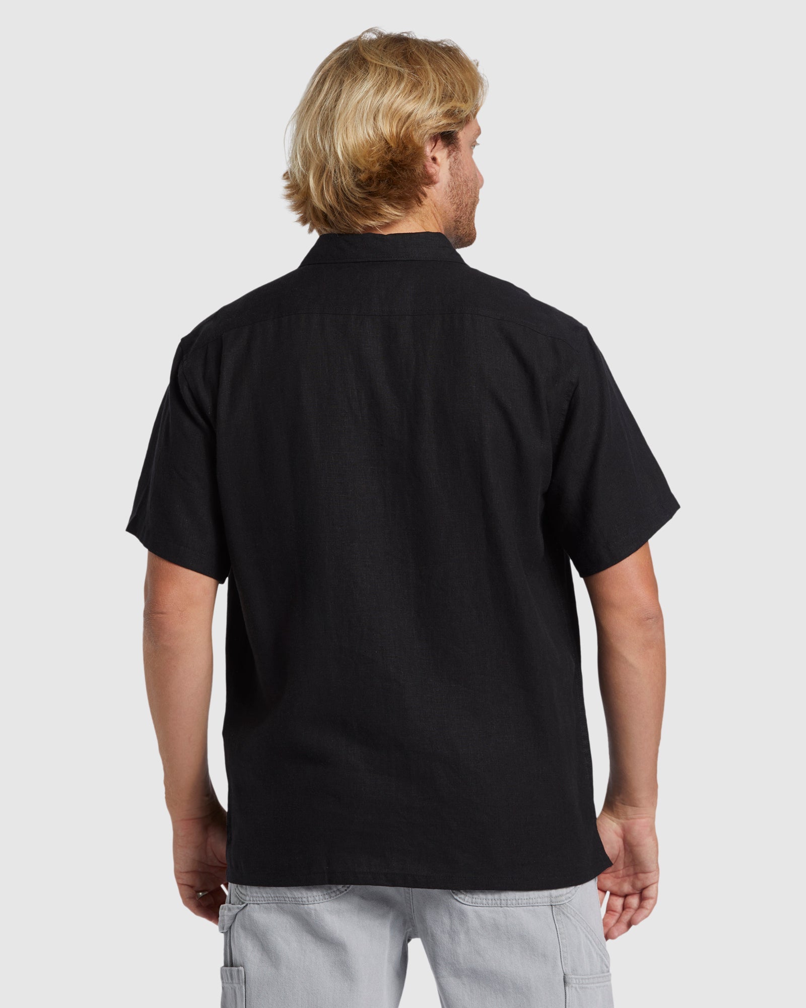BILLABONG RICARDO SS ABYWT00285-BLK SHIRT SHORT SLEEVE (M)