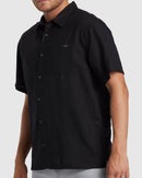 BILLABONG RICARDO SS ABYWT00285-BLK SHIRT SHORT SLEEVE (M)-3