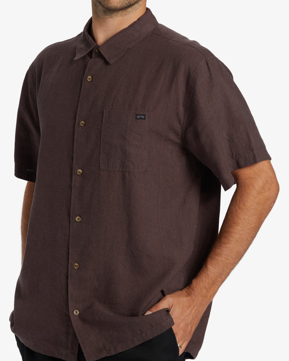 BILLABONG RICARDO  WVTP PSN0 ABYWT00285-PSN0 SHIRT SHORT SLEEVE (M)