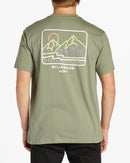 BILLABONG SHINE SS ABYZT02224-SAG T-SHIRT SHORT SLEEVE (M)-4