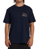 BILLABONG RANGE SS ABYZT02299-NVY T-SHIRT SHORT SLEEVE (M)-1