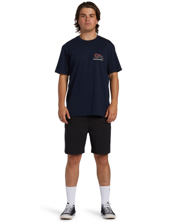 BILLABONG RANGE SS ABYZT02299-NVY T-SHIRT SHORT SLEEVE (M)