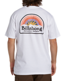 BILLABONG SUN UP SS ABYZT02301-WHT T-SHIRT SHORT SLEEVE (M)-4