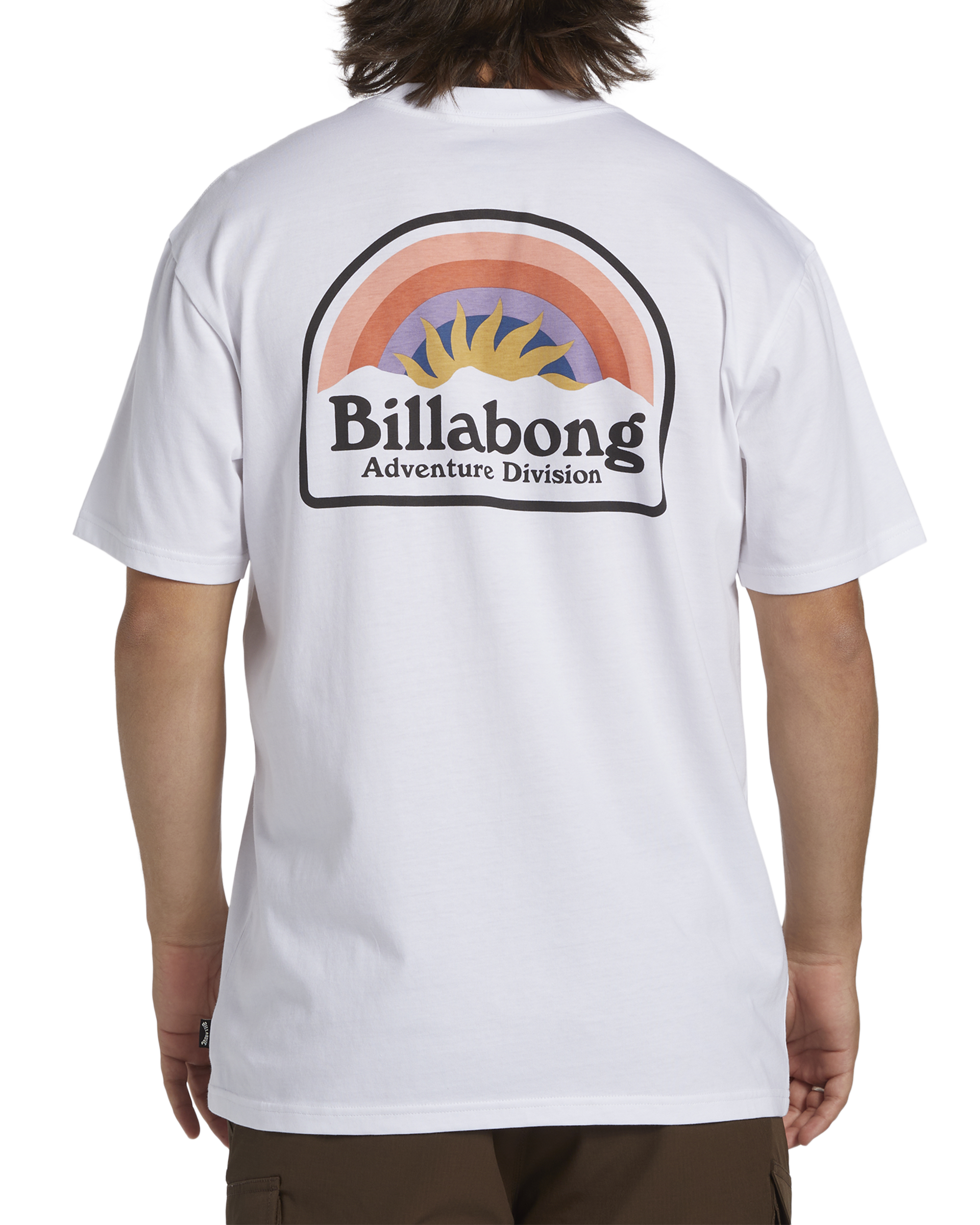 BILLABONG SUN UP SS ABYZT02301-WHT T-SHIRT SHORT SLEEVE (M)