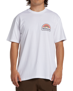 BILLABONG SUN UP SS ABYZT02301-WHT T-SHIRT SHORT SLEEVE (M)