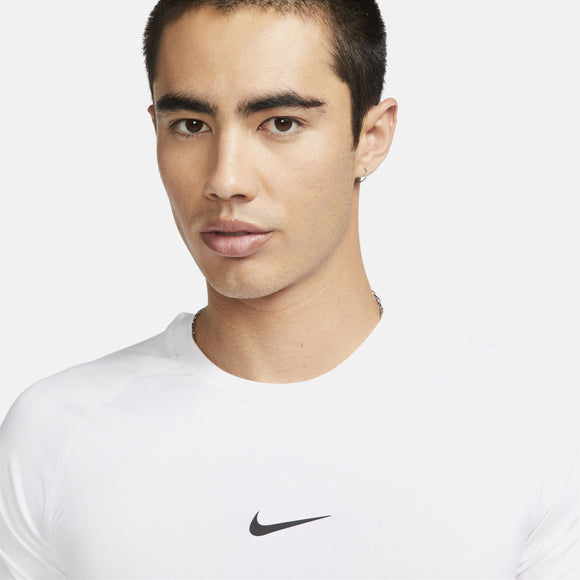 NIKE AS M NP DF TIGHT TOP SS FB7933-100 COMPRESSION TOP SHORT SLEEVE (M)
