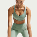 NIKE AS W NK INDY HS ZIP BRA HQ2752-006 SPORTS BRA (W)-3