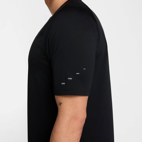 NIKE AS M NK DFADV STRIDE SS TOP HV5204-010 T-SHIRT SHORT SLEEVE RUNNING (M)