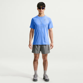 NIKE AS M NK DFADV STRIDE SS TOP HV5204-494 T-SHIRT SHORT SLEEVE RUNNING (M)