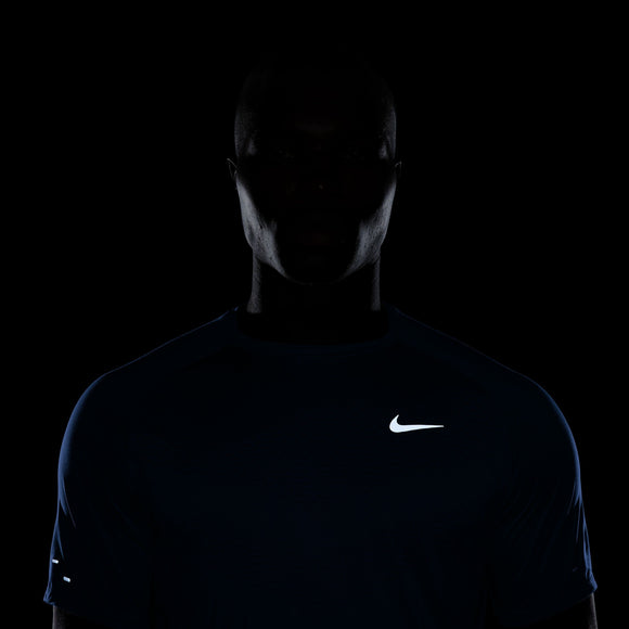 NIKE AS M NK DFADV STRIDE SS TOP HV5204-494 T-SHIRT SHORT SLEEVE RUNNING (M)