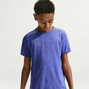 NIKE K NK DF MILER SS TOP IF2425-430 T-SHIRT SHORT SLEEVE TRAINING (YB)-1