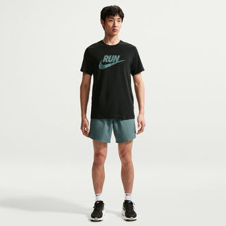 NIKE AS M NK DF TEE RUN SWOOSH IH4239-014 T-SHIRT SHORT SLEEVE (M)