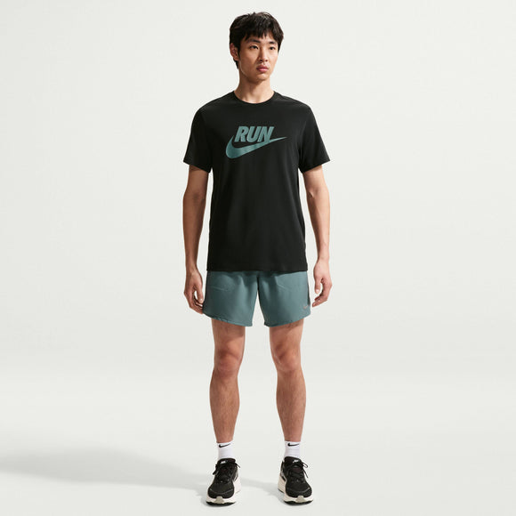 NIKE AS M NK DF TEE RUN SWOOSH IH4239-014 T-SHIRT SHORT SLEEVE (M)