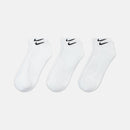 NIKE NIKE EVERYDAY CUSHIONED SX7670-100 SOCKS ANKLE TRAINING (M)-2