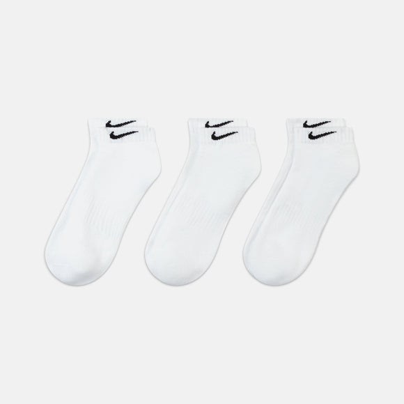NIKE NIKE EVERYDAY CUSHIONED SX7670-100 SOCKS ANKLE TRAINING (M)