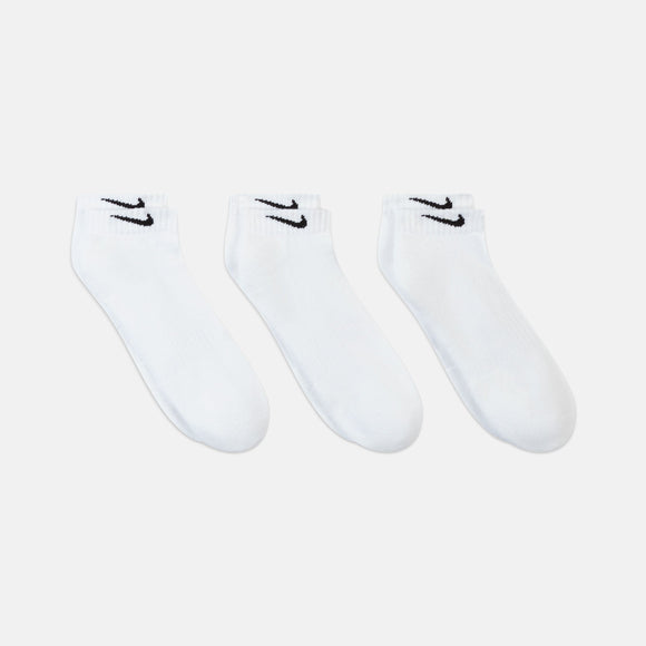 NIKE NIKE EVERYDAY CUSHIONED SX7670-100 SOCKS ANKLE TRAINING (M)