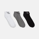NIKE U NK EVERYDAY CUSH LOW 3PR 132 SX7670-964 SOCKS ANKLE TRAINING (M)-3