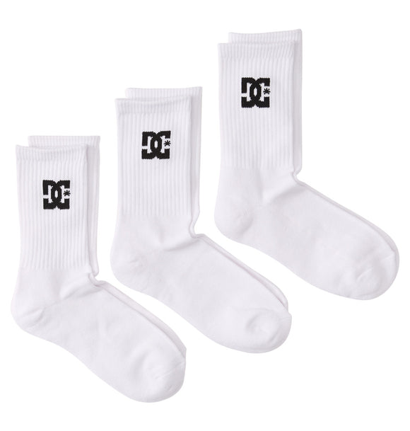 DC SPP DC CREW 3PK ADYAA03189-WBB0 SOCKS CREW CASUAL (M)