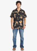 QUIKSILVER TROPICAL FLORAL AQYWT03297-KVJ9 SHIRT SHORT SLEEVE (M)-4