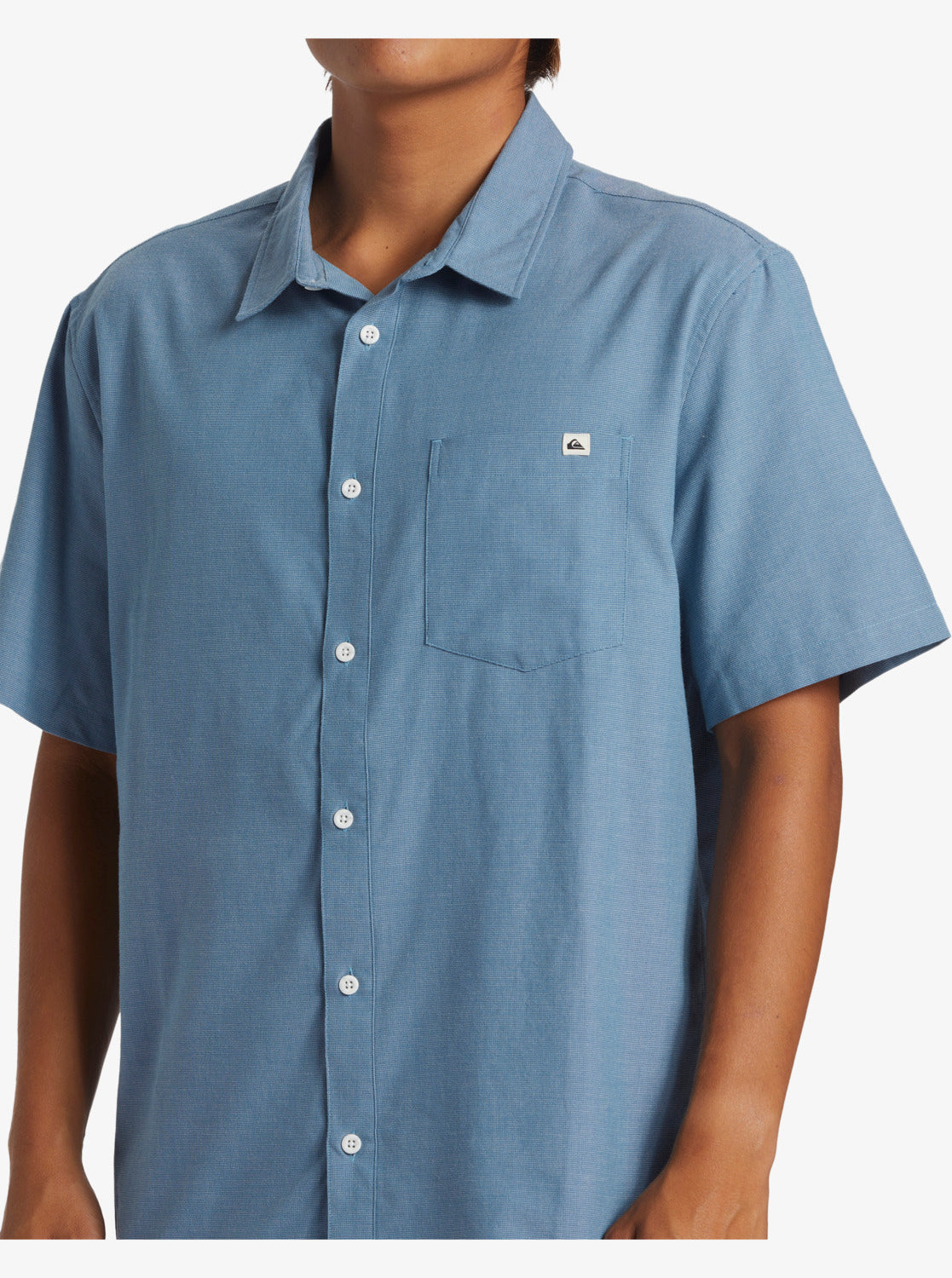 QUIKSILVER SHORELINE SS AQYWT03311-BKQ0 SHIRT SHORT SLEEVE (M)