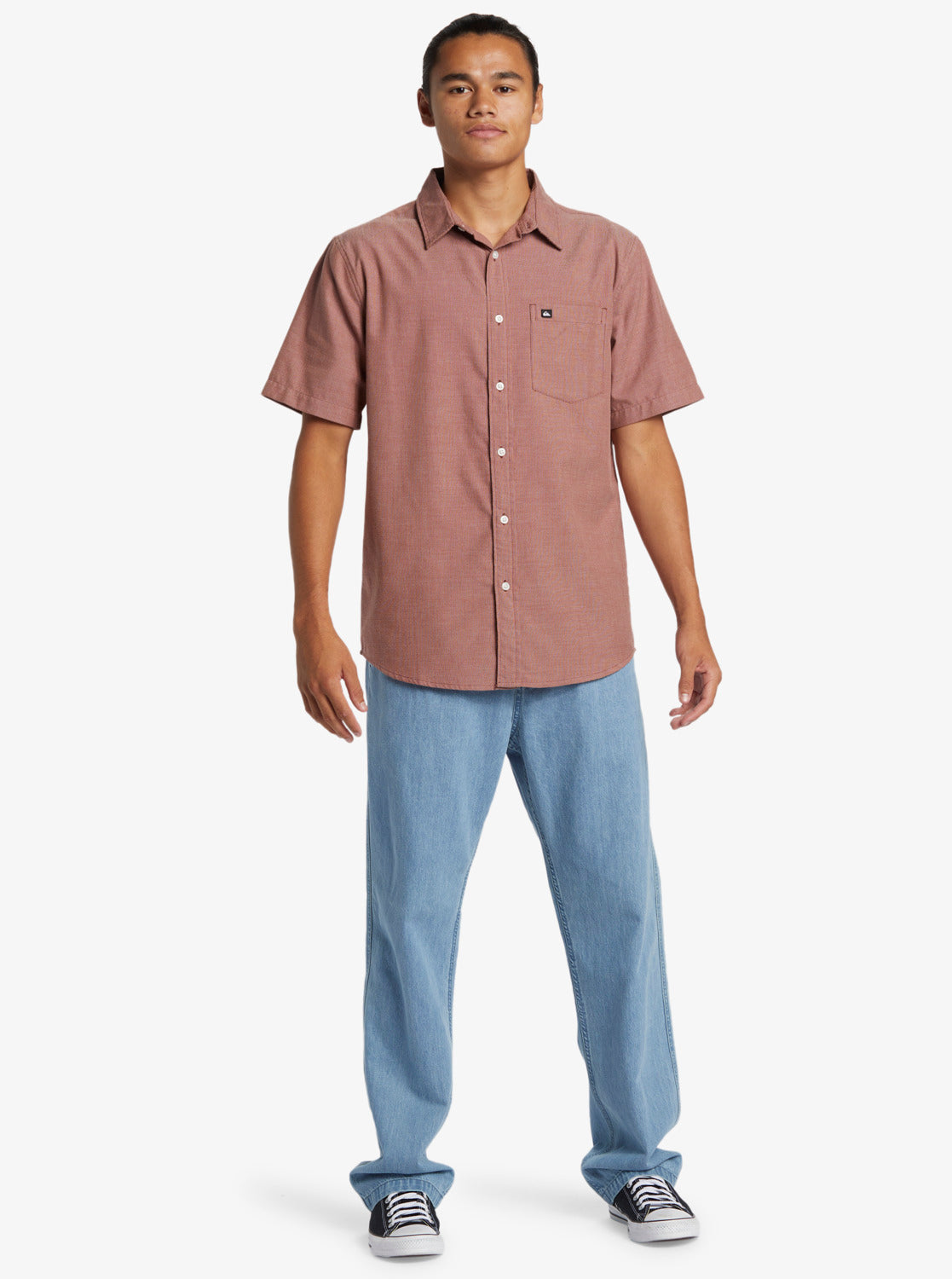 QUIKSILVER SHORELINE SS AQYWT03311-CQN8 SHIRT SHORT SLEEVE (M)