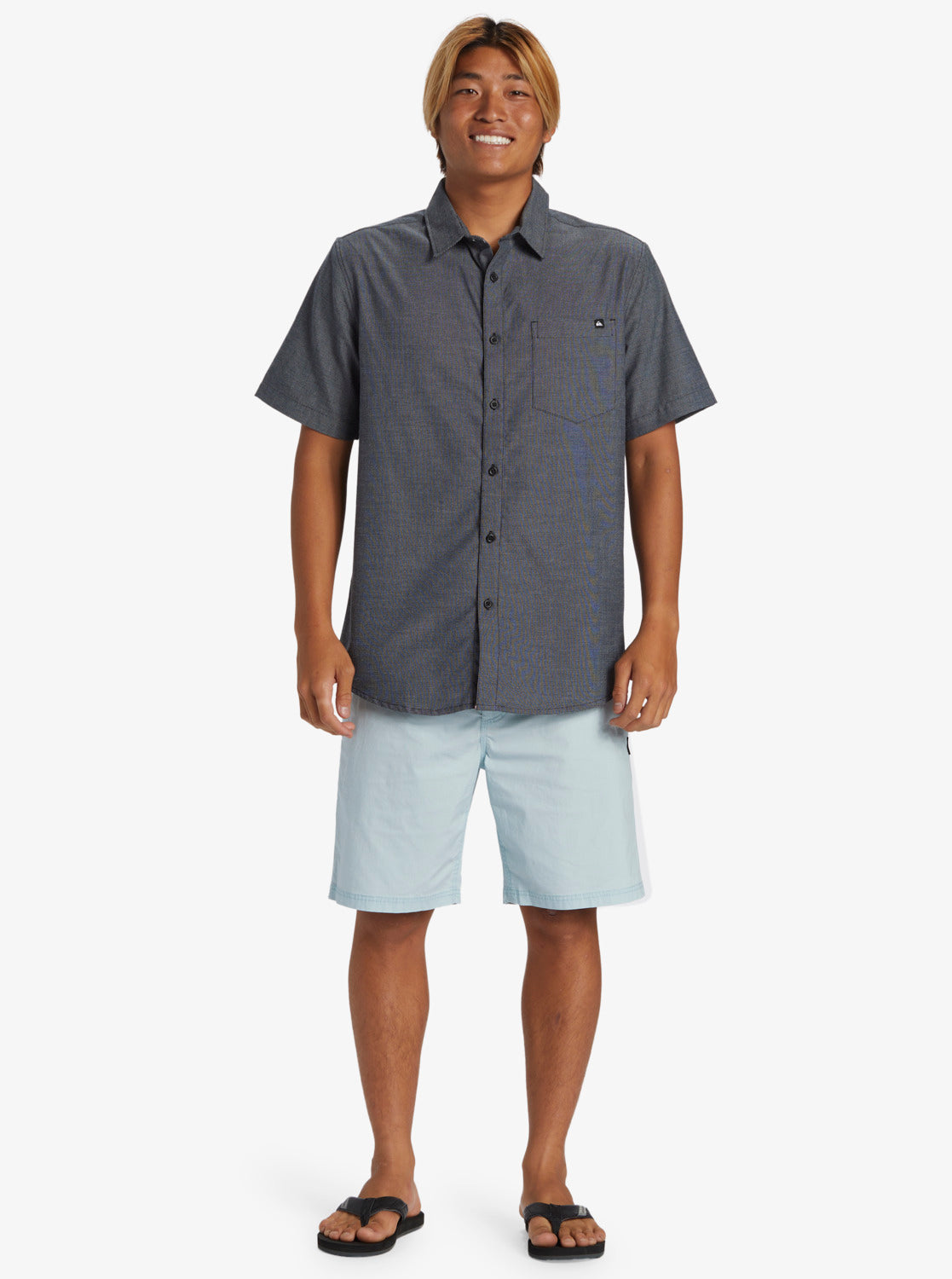 QUIKSILVER SHORELINE SS AQYWT03311-KTP0 SHIRT SHORT SLEEVE (M)