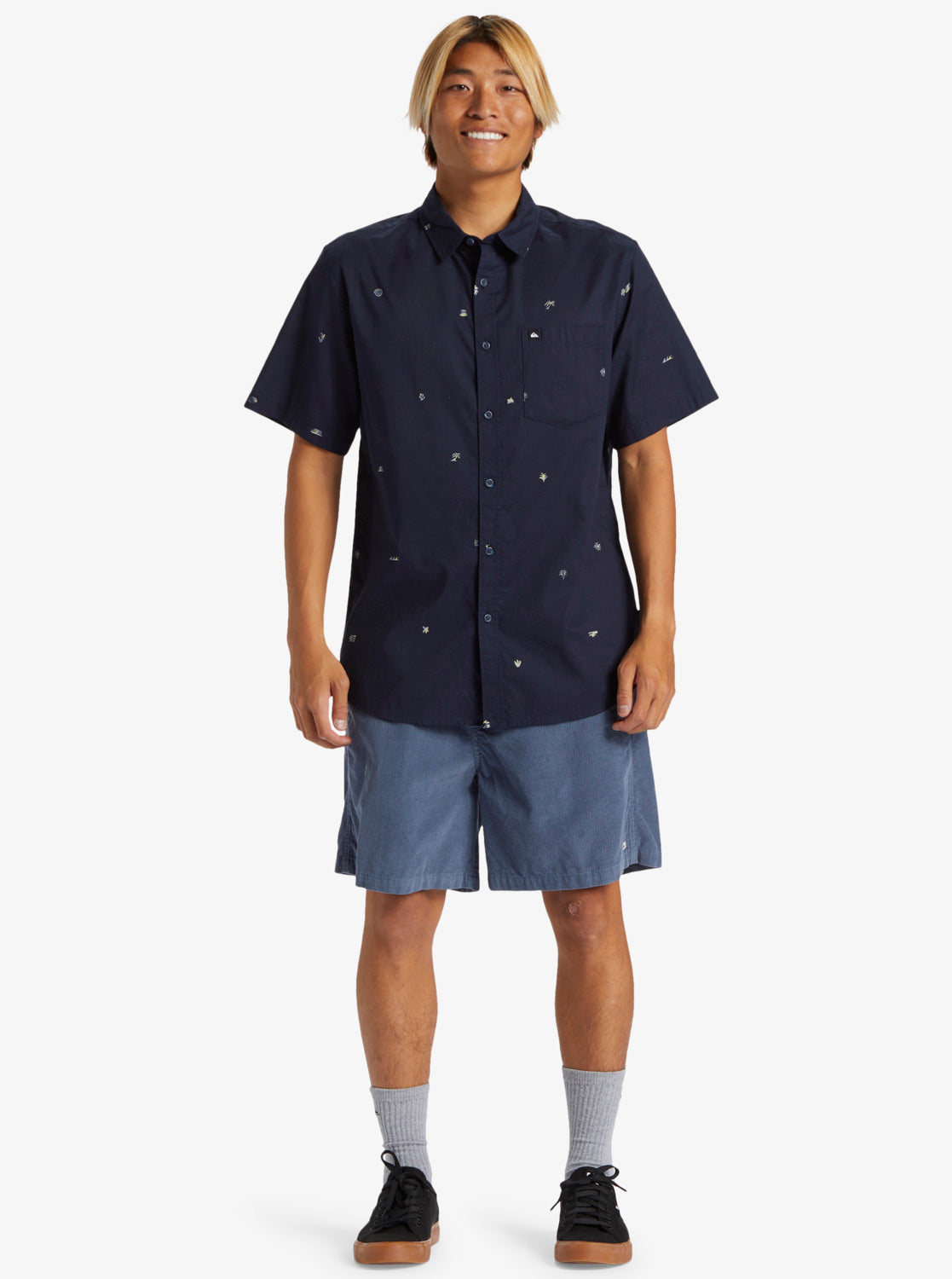 QUIKSILVER APEROCLASS SS AQYWT03381-KTP8 SHIRT SHORT SLEEVE (M)