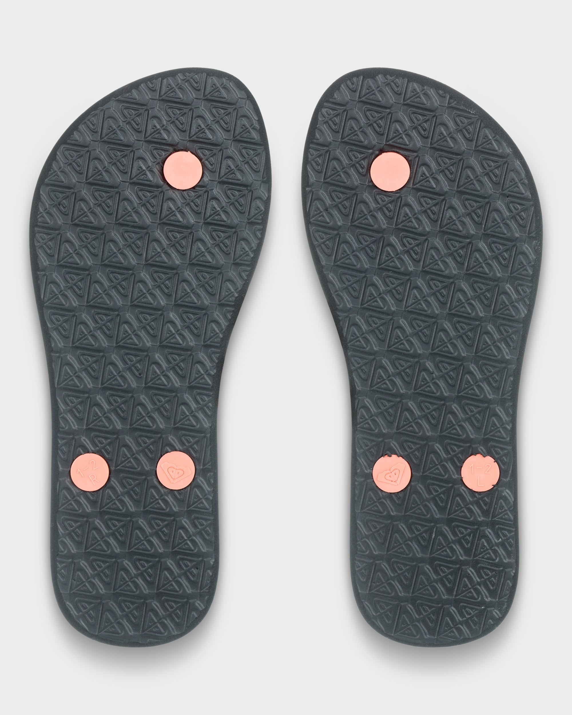 ROXY RG VIVA STMP II ARGL100283-BK6 FLIP FLOP (W)