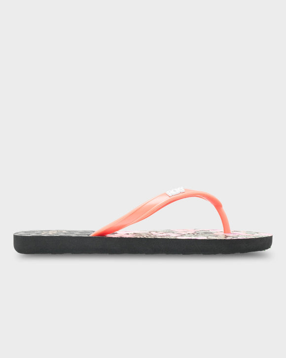 ROXY RG VIVA STMP II ARGL100283-BK6 FLIP FLOP (W)