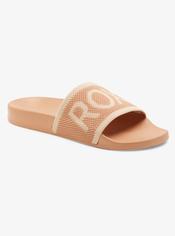ROXY SLIPPY KNIT SLIDE ARJL101127-TTC SANDAL (W)