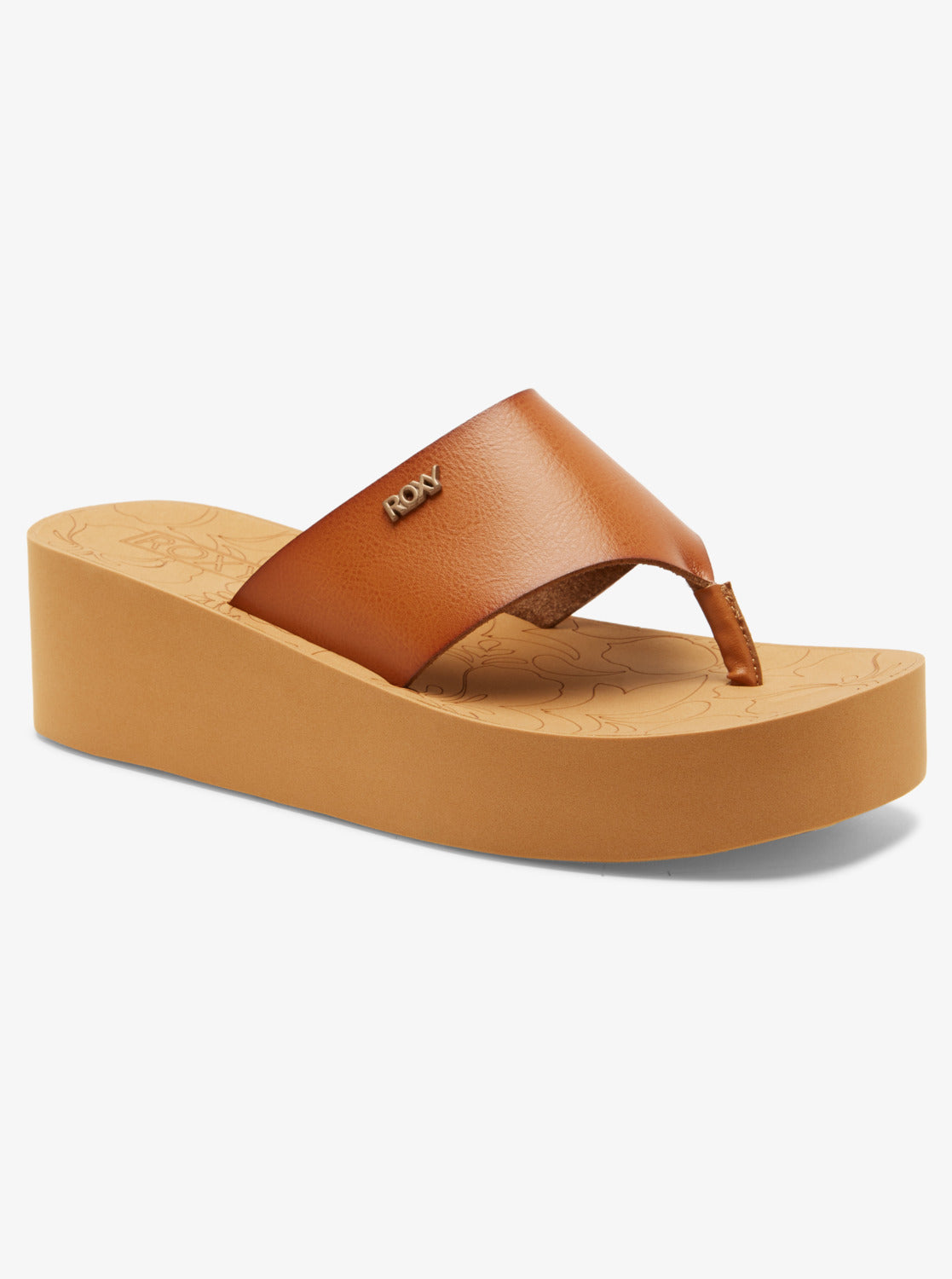 ROXY SUNSET DREAMS ARJL101150-TAN SANDAL (W)