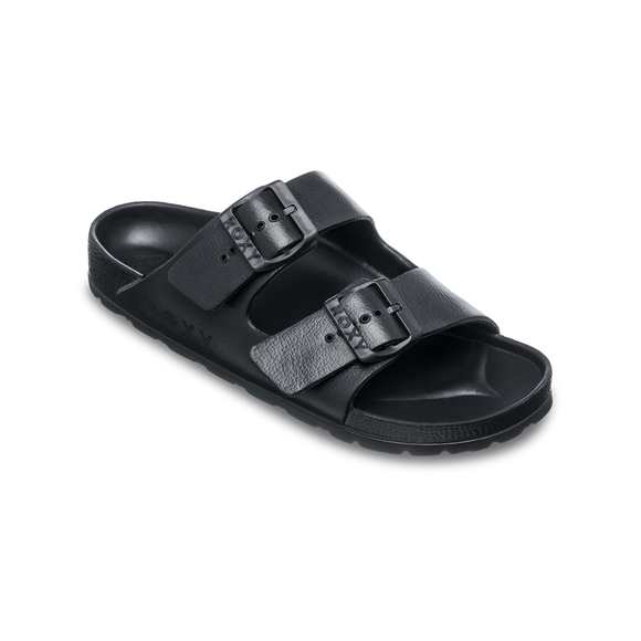 ROXY KATTIE ARJL101228-BLK SANDAL (W)