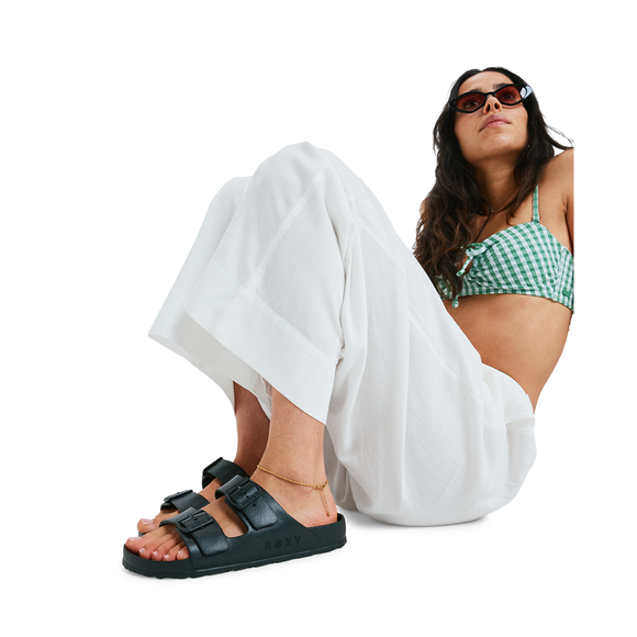 ROXY KATTIE ARJL101228-BLK SANDAL (W)