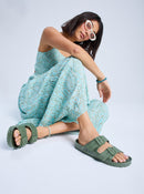 ROXY KATTIE ARJL101228-OGN SANDAL (W)-2