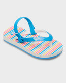 ROXY TW PEBBLES VI AROL100004-MUL FLIP FLOP (YG)-1