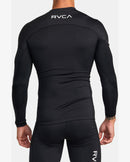 RVCA COMPRESSIONLS  KTTP BLK AVYKT00266-BLK COMPRESSION TOP LONG SLEEVE (M)-8