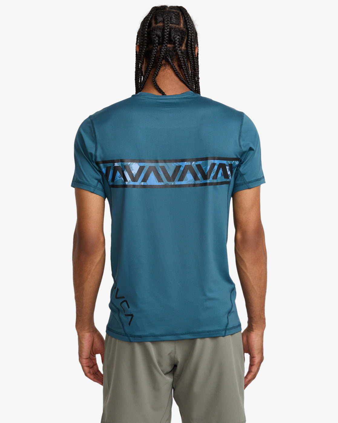 RVCA HAWAII VENT AVYKT00371-BRK0 T-SHIRT SHORT SLEEVE (M)