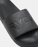 RVCA RVCA SP SLIDE  SNDL BLK AVYL100049-BLK SANDAL (M)-3