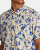 RVCA CHEFS KISS AVYWT00538-NAT SHIRT SHORT SLEEVE (M)-6